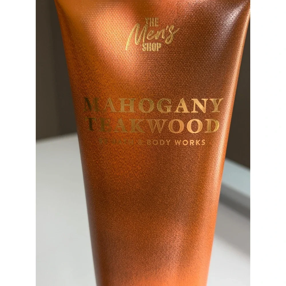 Bath & Body Works Mahogany Teakwood Mens Ultimate Hydration Body Cream 8oz